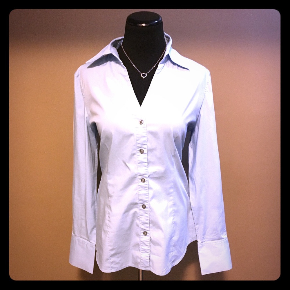 Express design studio button blouse Sz Large